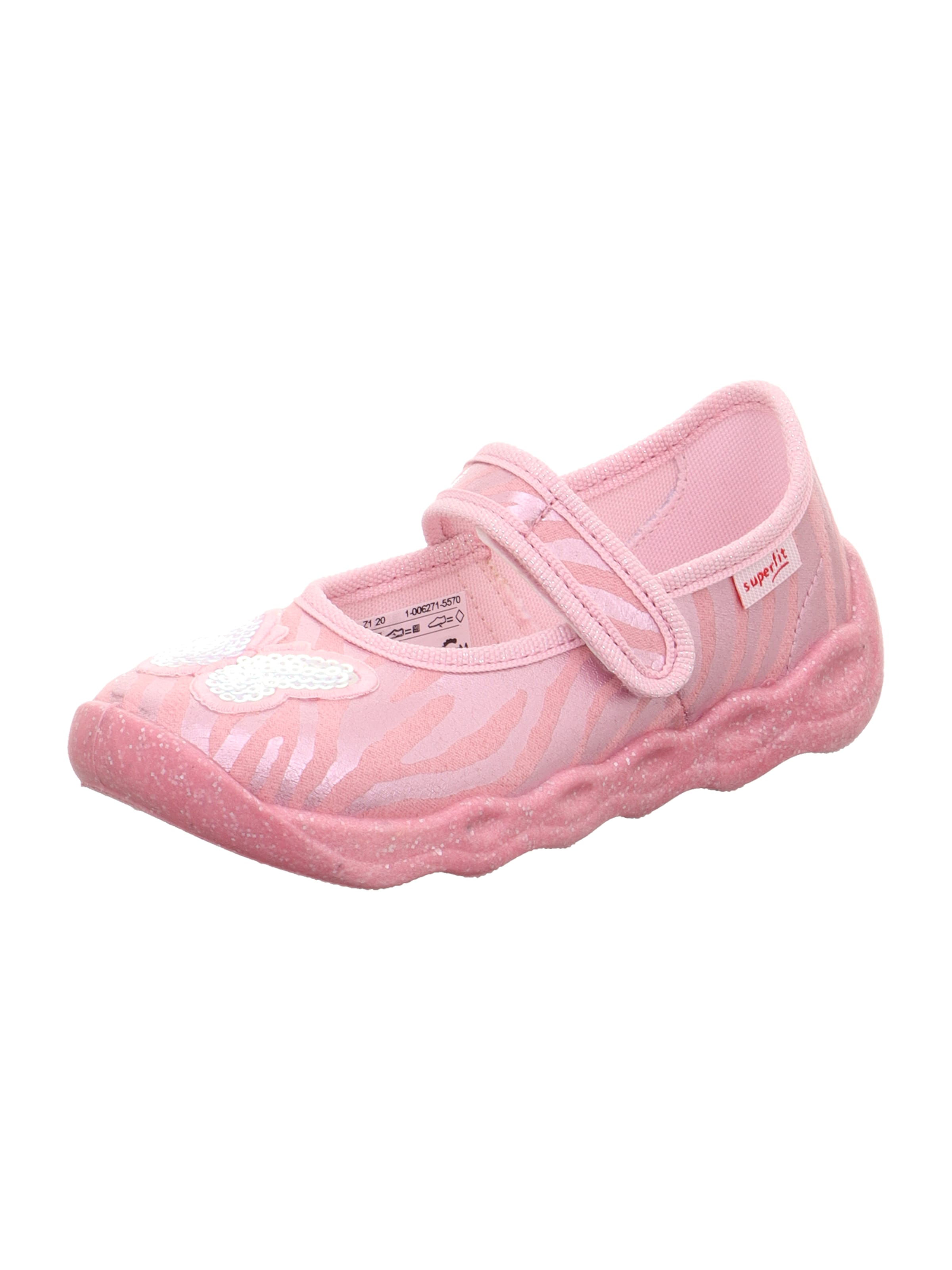 SUPERFIT Slippers 'BUBBLE' in Pink: front