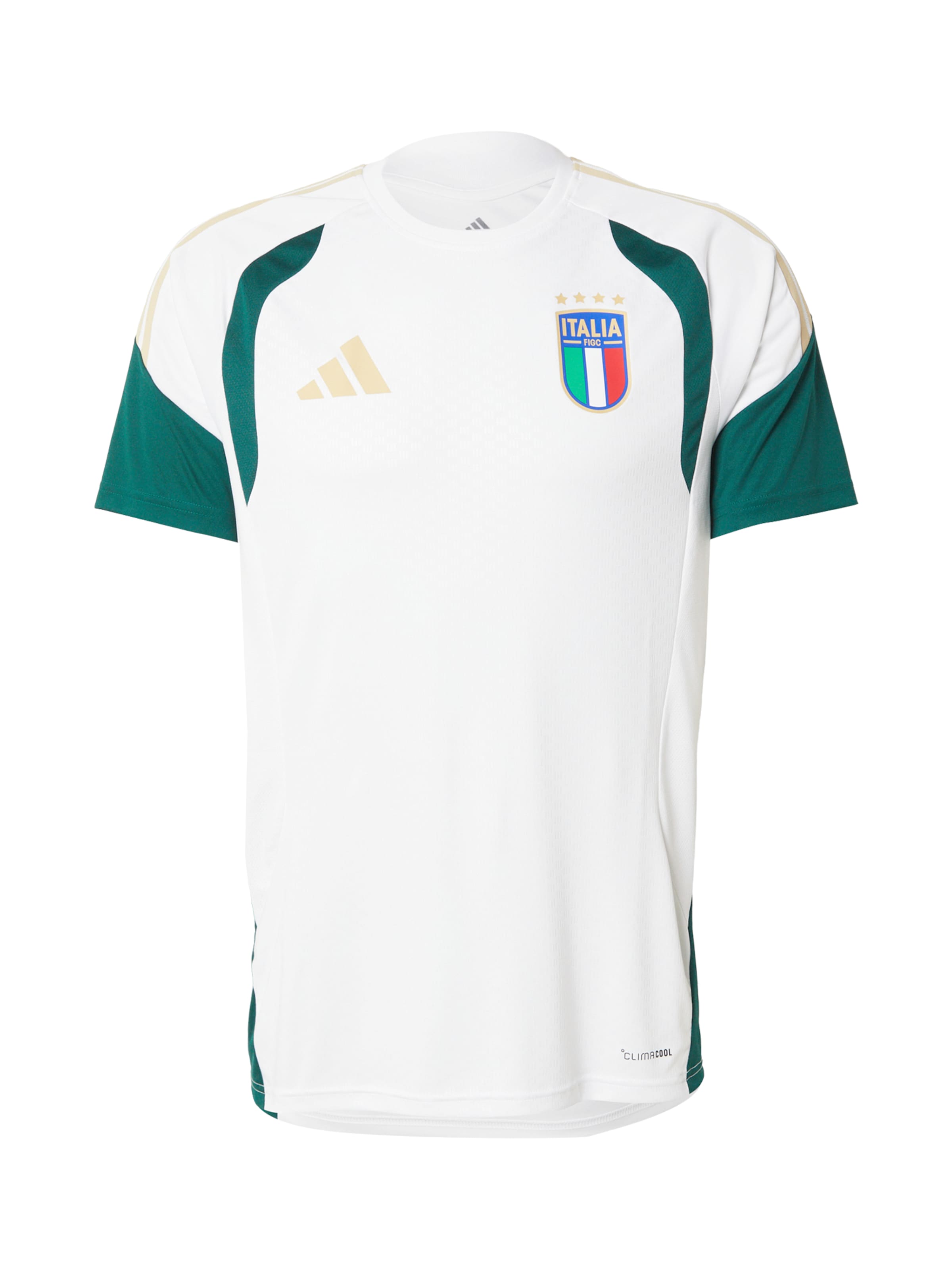 ADIDAS PERFORMANCE Trikot &#x27;FIGC TR JSY&#x27; in Weiß: Vorderseite