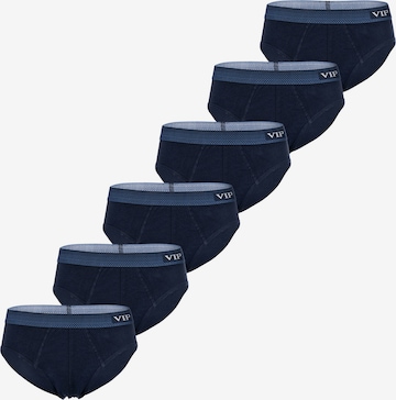 Slip ' Premium Jersey Stretch ' VIP en bleu : devant