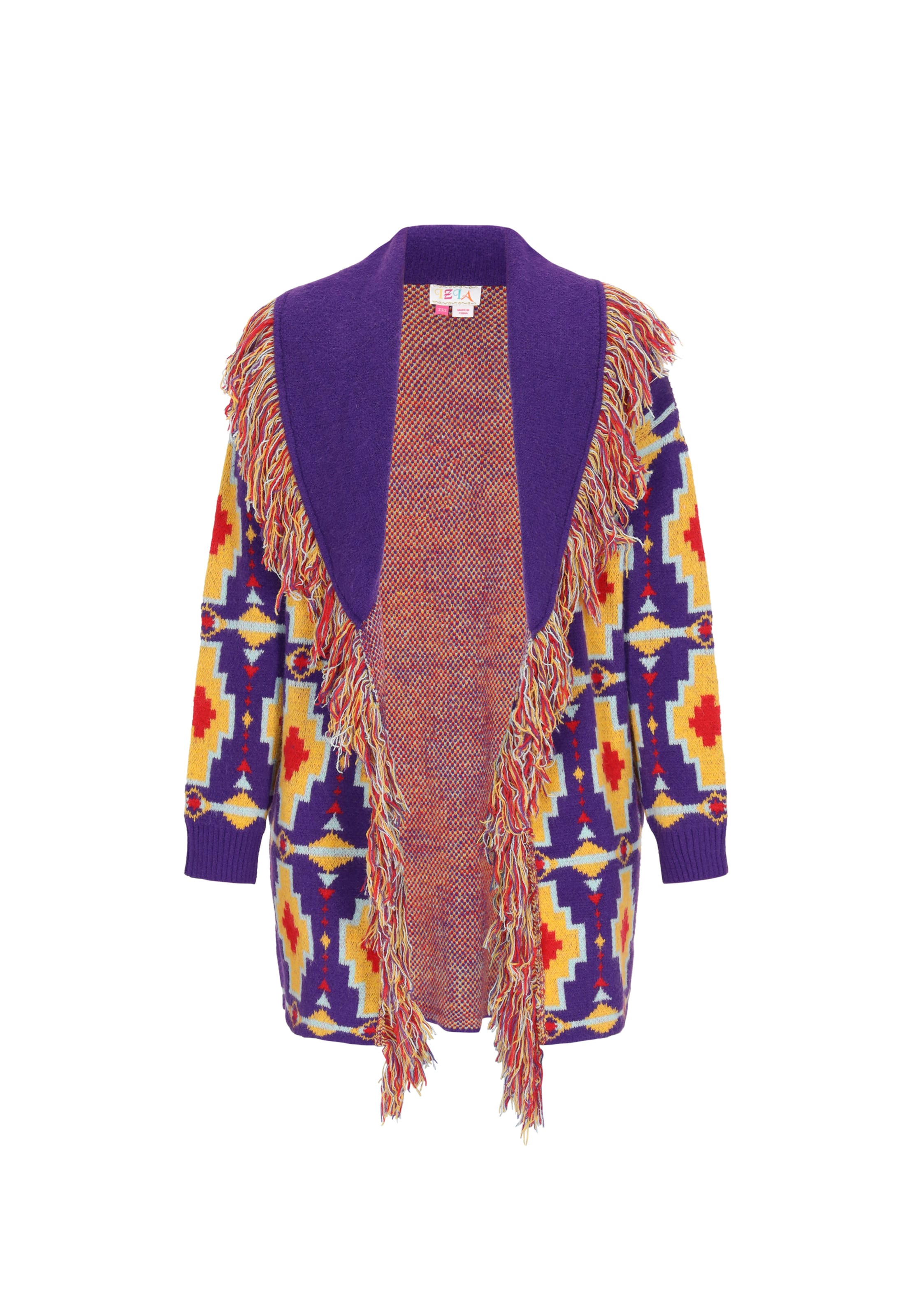 geltona IZIA Kardiganas: priekis