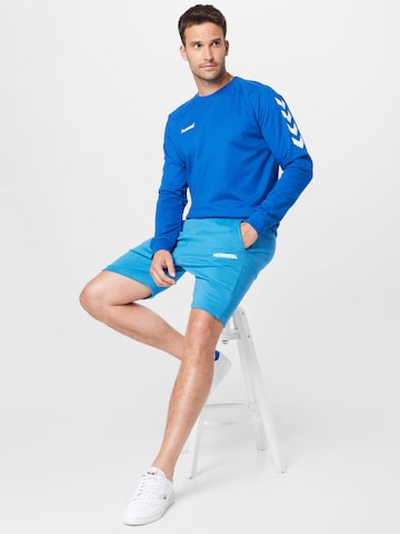 Hummel Athletic Sweatshirt in Blue