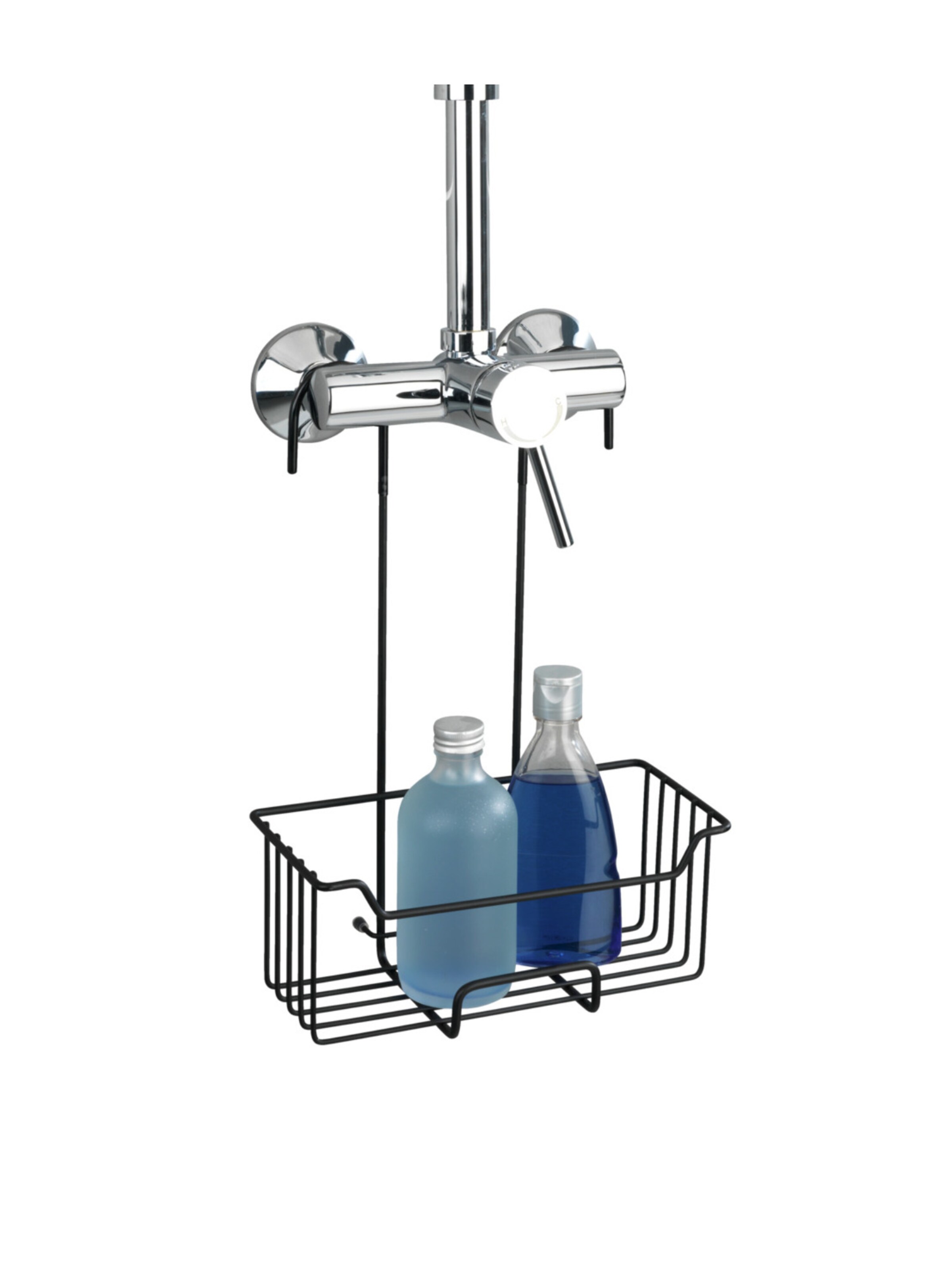 Wenko Shower Accessories 'Milo' in Black