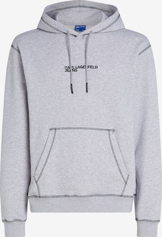 KARL LAGERFELD JEANS - Sweatshirt em cinzento: frente