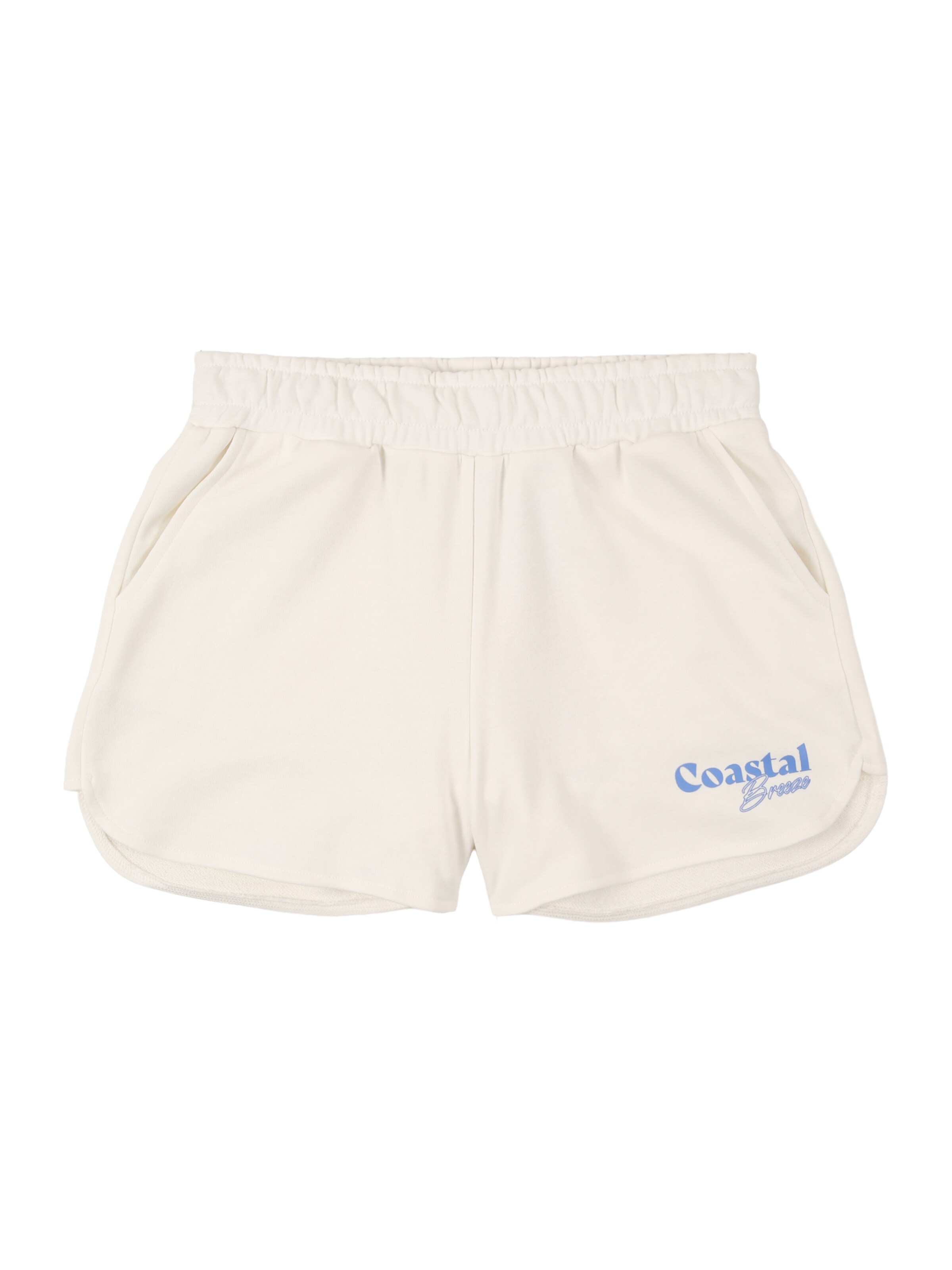 ONLY GIRLS - regular Pantalón 'KOGCORA' en blanco: frente