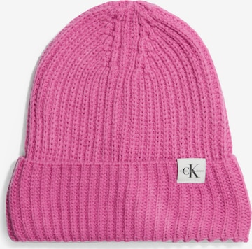 Calvin Klein Jeans Muts in Roze: voorkant