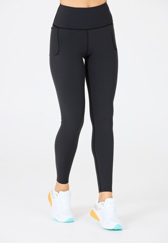 ENDURANCE Skinny Sporthose 'Move' in Schwarz: Vorderseite