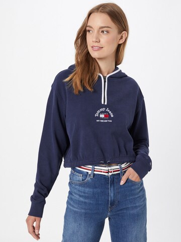 Tommy Jeans Sweatshirt in Blau: Vorderseite