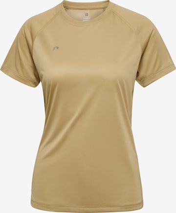 Newline Performance shirt 'Beat' in Brown: front
