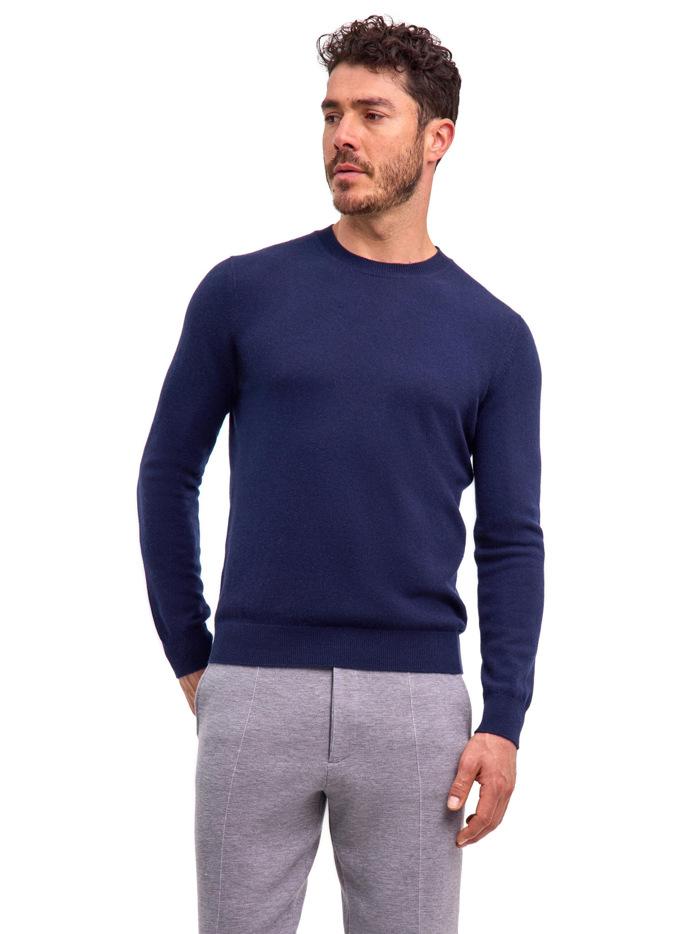 FALKE Sweater in Blue: front