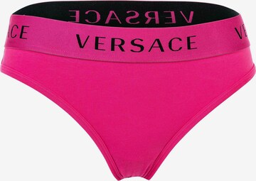 Slip VERSACE en rose : devant