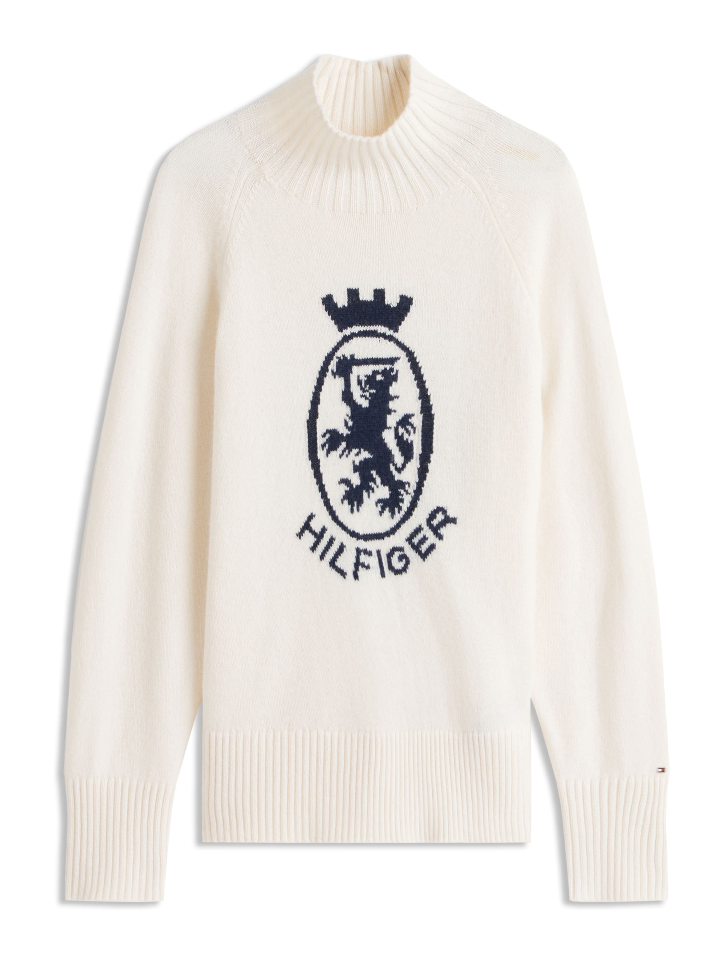 TOMMY HILFIGER Sveter - Biela: predná strana