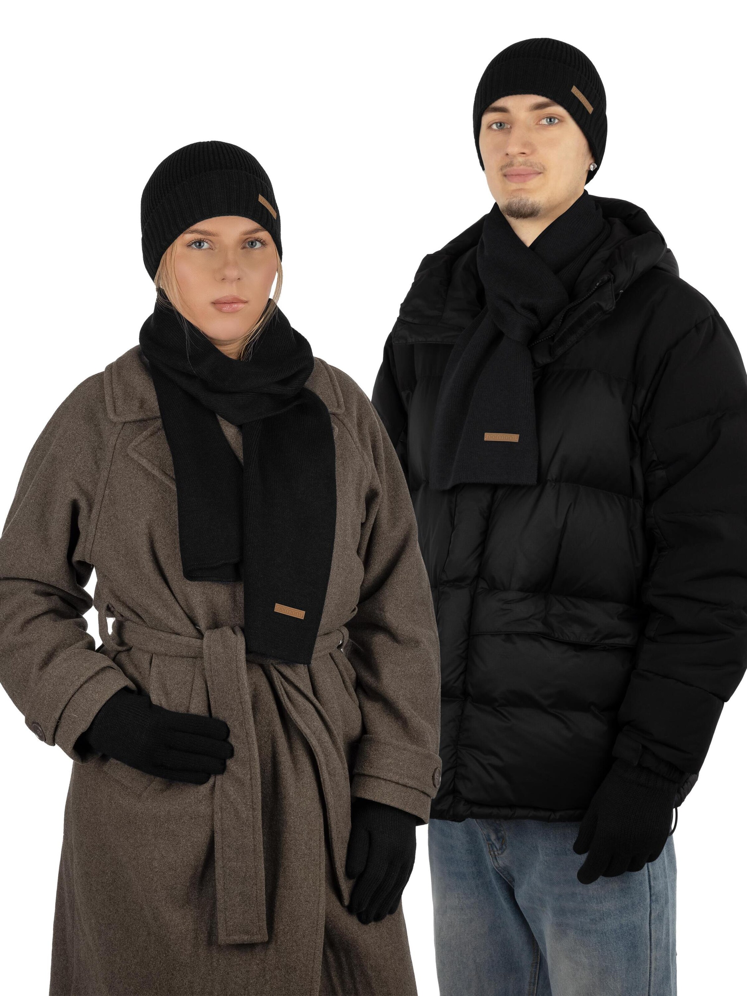 Gants normani en noir