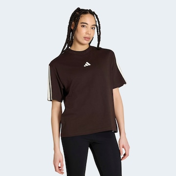 ADIDAS SPORTSWEAR Performance Shirt in Brown: front