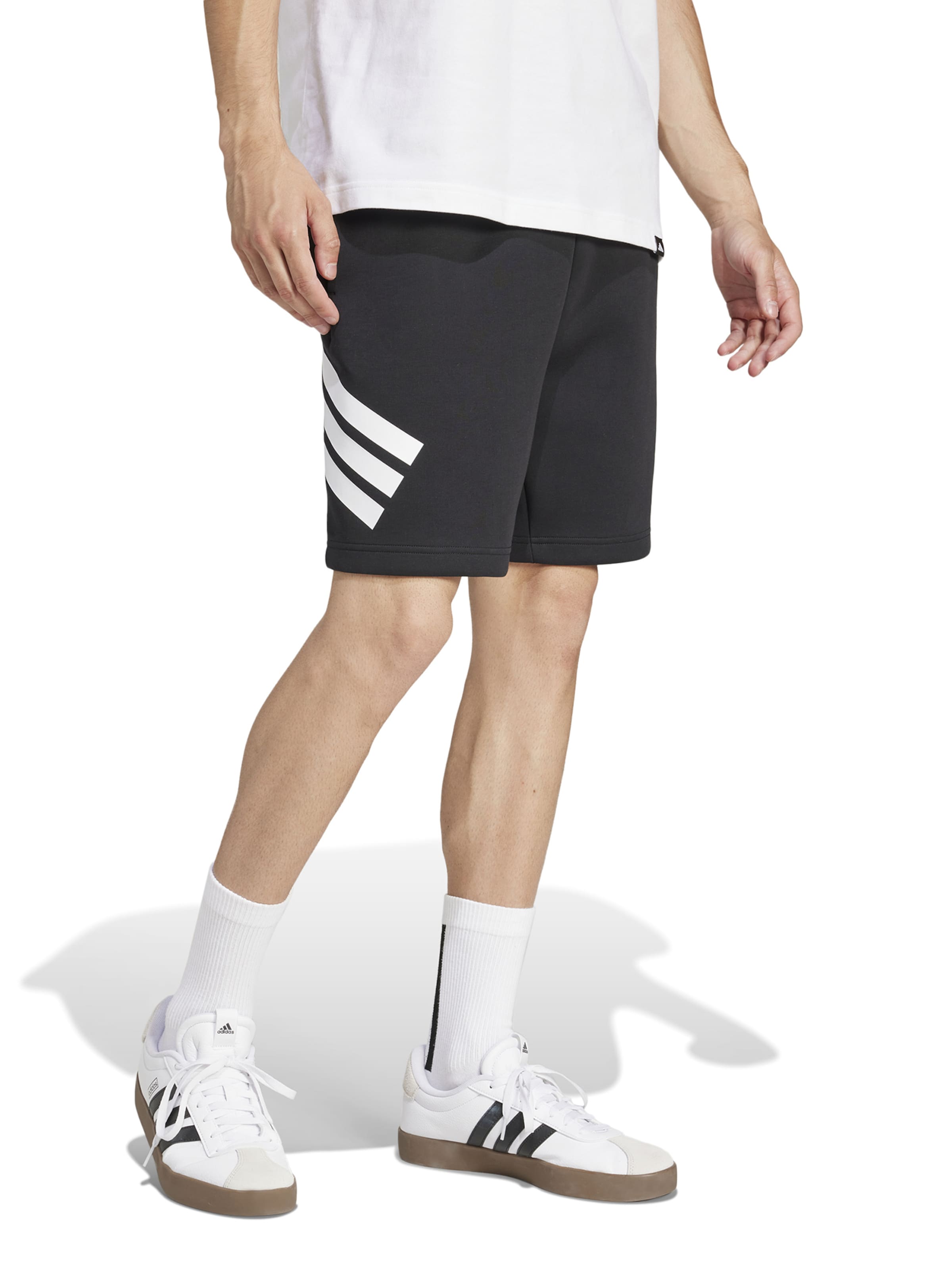 ADIDAS SPORTSWEAR Štandardný strih Športové nohavice 'Future Icons' - Čierna