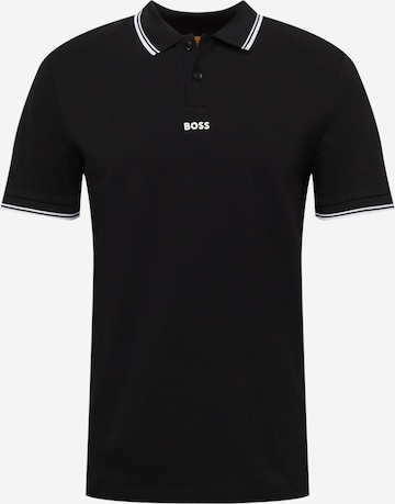 BOSS Orange Poloshirt 'Chup' in Schwarz: predná strana