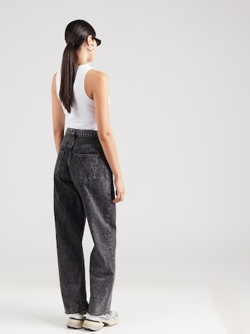 HUGO Loose fit Jeans 'Leni_B' in Black