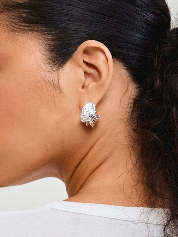 Pilgrim Earrings 'Eclipse' in Silver