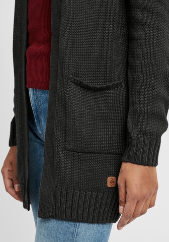 Oxmo Knit Cardigan 'Paula' in Black