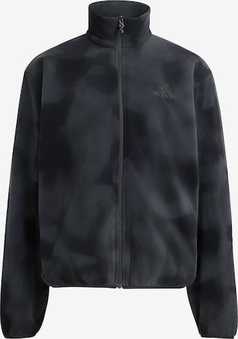 ADIDAS TERREX - Casaco de velo funcional em cinzento: frente