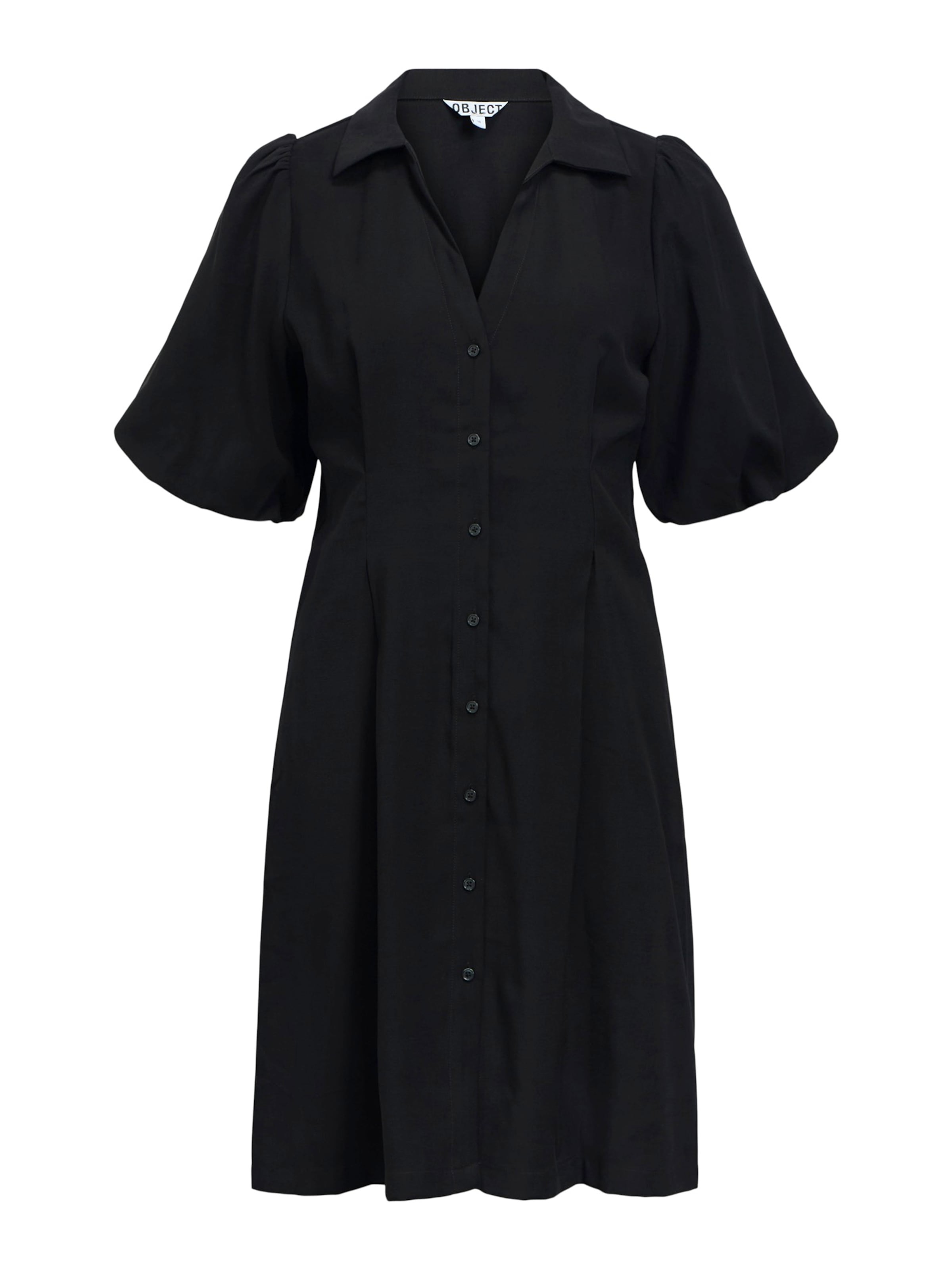 OBJECT Vestido camisero 'OBJFIA' en 34 en negro, Vista del producto