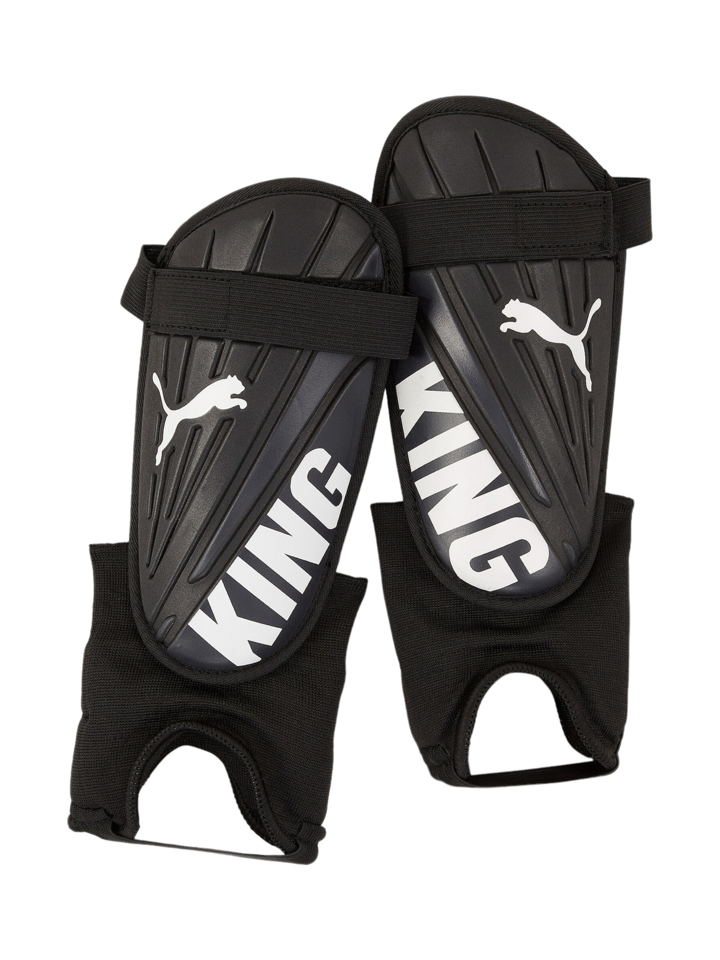 PUMA Schienbeinschützer 'King' in Schwarz: Vorderseite