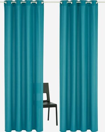 HOME AFFAIRE Curtains & Drapes in Blue: front