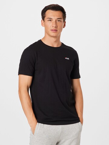 FILA Shirt 'Edgar' in Black: front