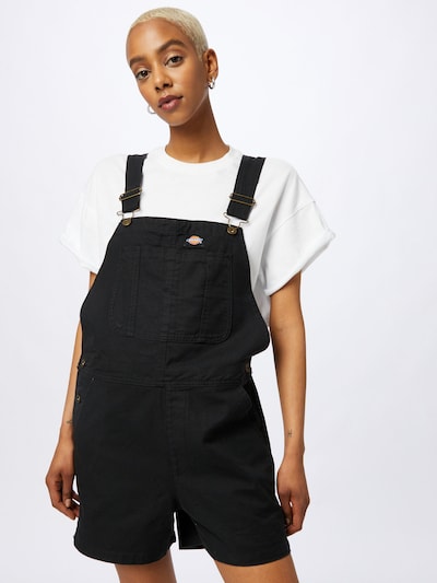 DICKIES Džíny s laclem - černá, Model/ka