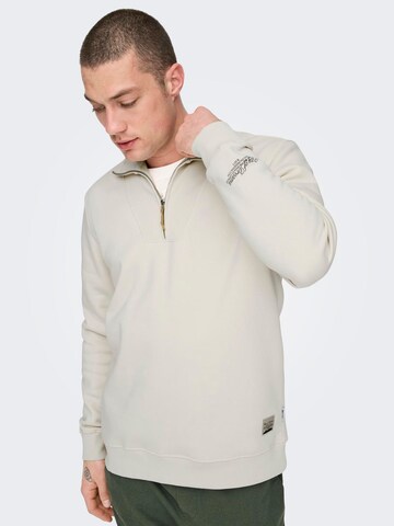 Only & SonsSweater majica 'ONSRiley' - bijela boja