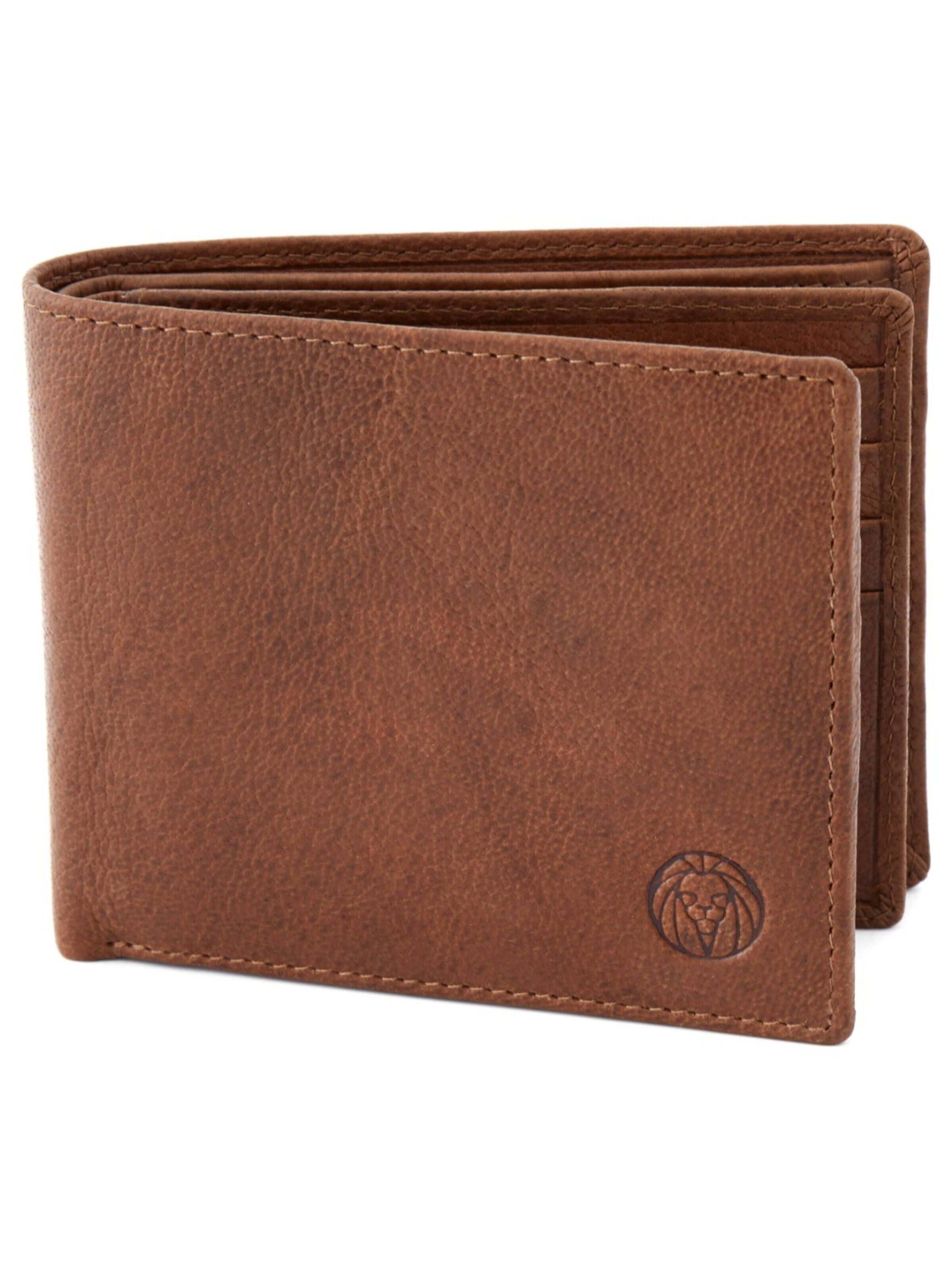 Lucleon Wallet 'California' in Brown: front