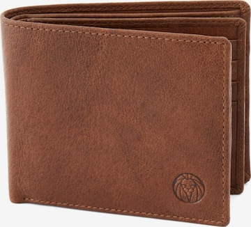 Lucleon Wallet 'California' in Brown: front