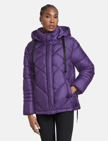 Veste mi-saison GERRY WEBER en violet : devant