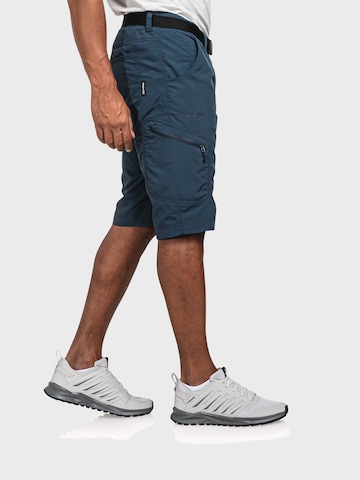 Schöffel Loosefit Shorts 'Silvaplana2' in Blau