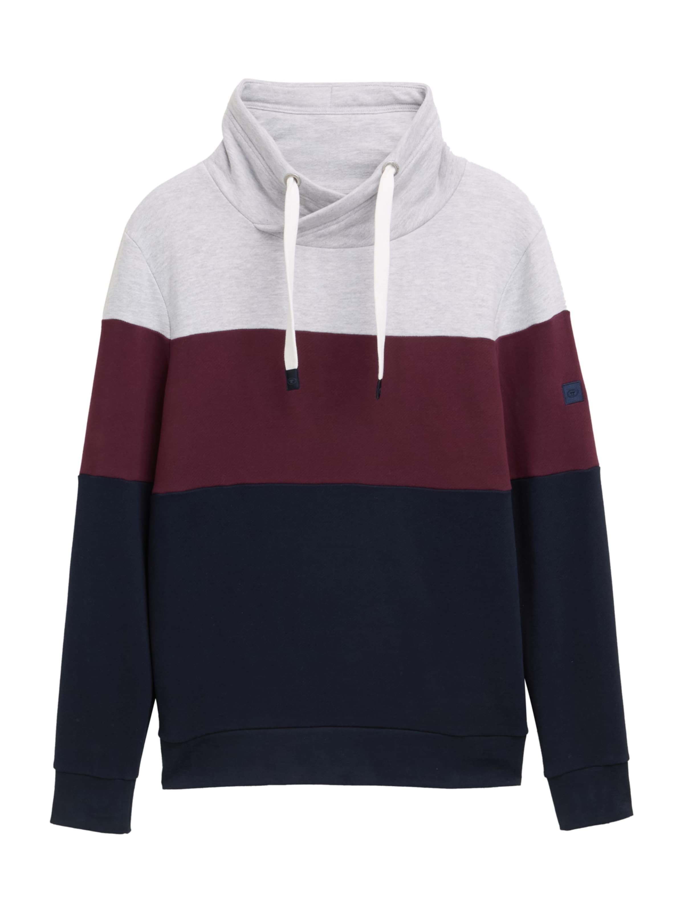 TOM TAILOR Sweatshirt in Mischfarben: Vorderseite