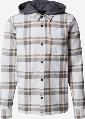 HOLLISTER - Regular Fit Camisa em cinzento: frente