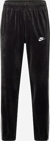 Nike Sportswear Tapered Broek in Zwart: voorkant