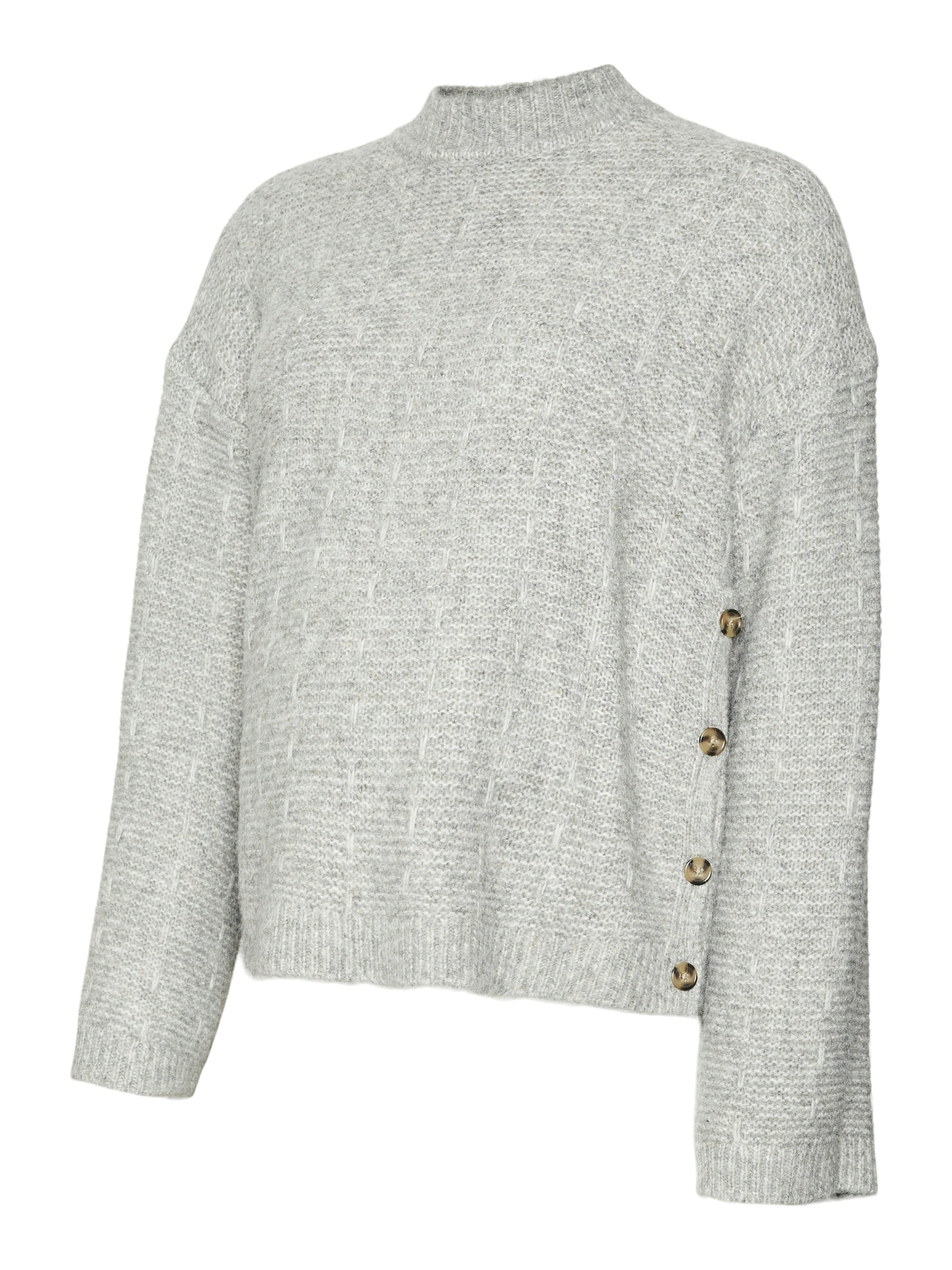 MAMALICIOUS Sweater in Grey: front