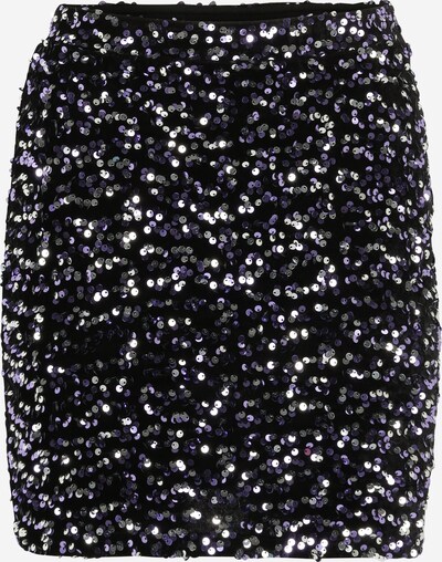 Pieces Petite Skirt 'KAM' in Light purple / Black / Silver, Item view