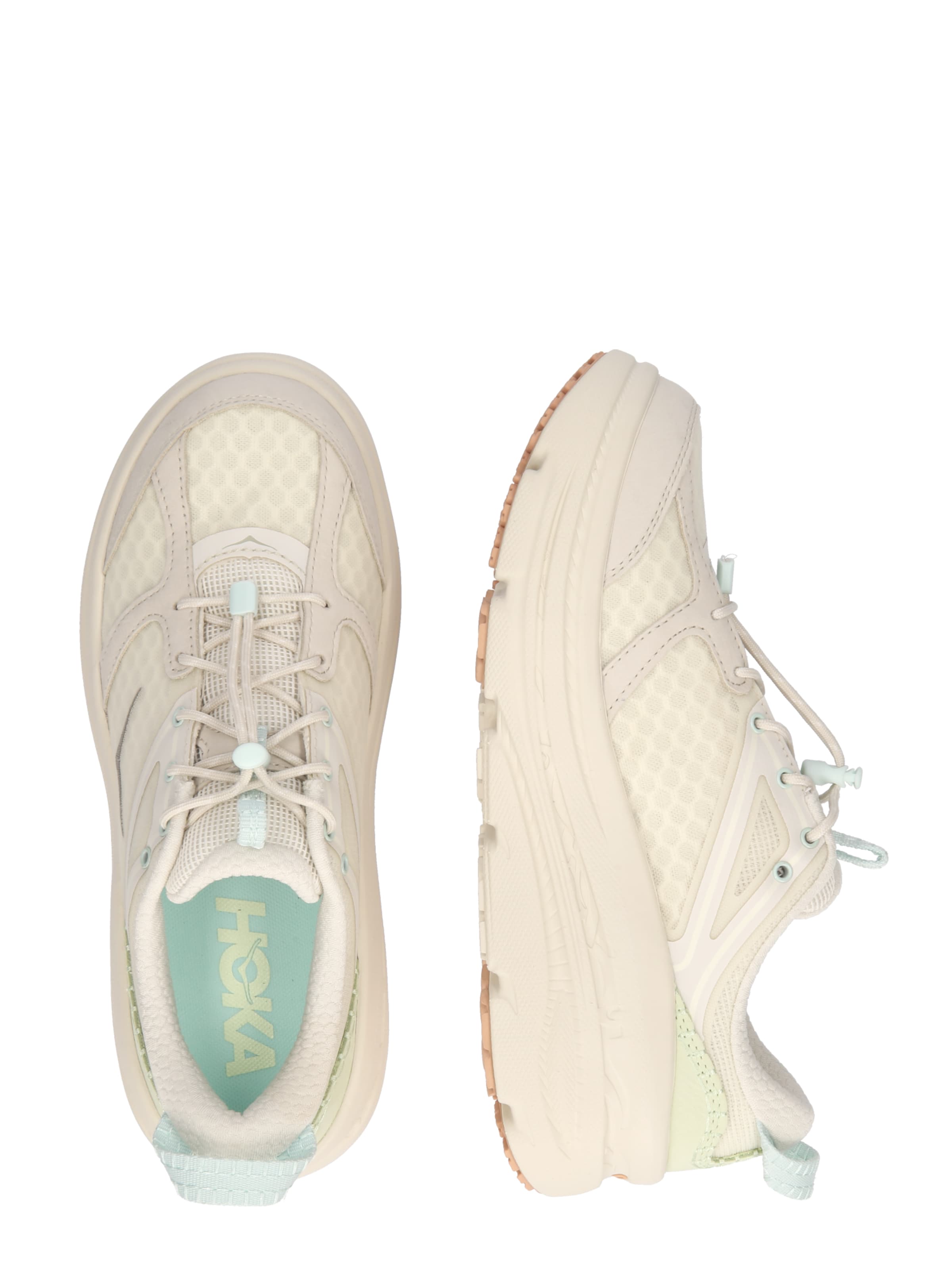 HOKA - Sapatilhas baixas 'Bondi B3' em bege