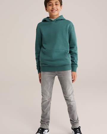 Slimfit Jeans di WE Fashion in grigio