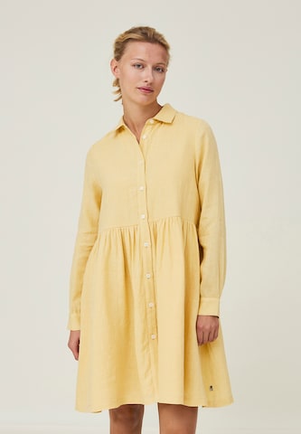 Lexington Shirt Dress 'Andrea' in Yellow: front