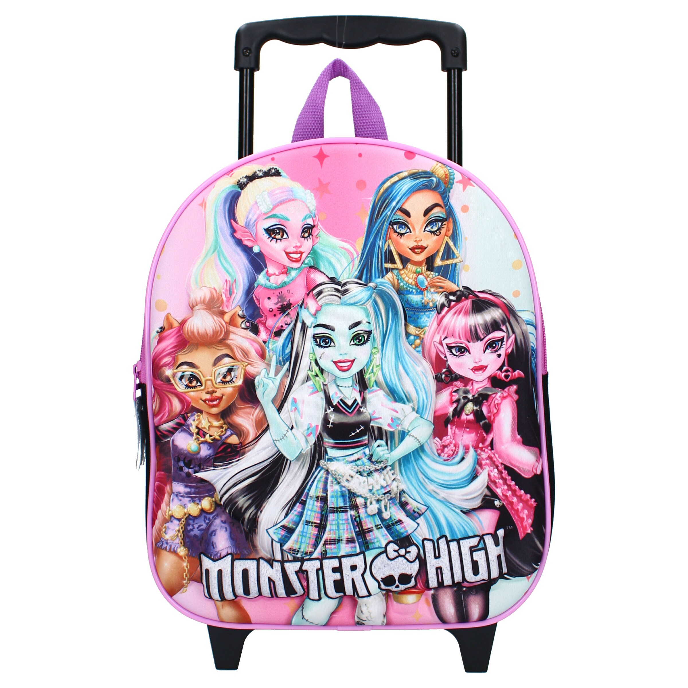 VADOBAG Bag 'Trolley pack 3D Monster High The Boo Crew' in Pink: front