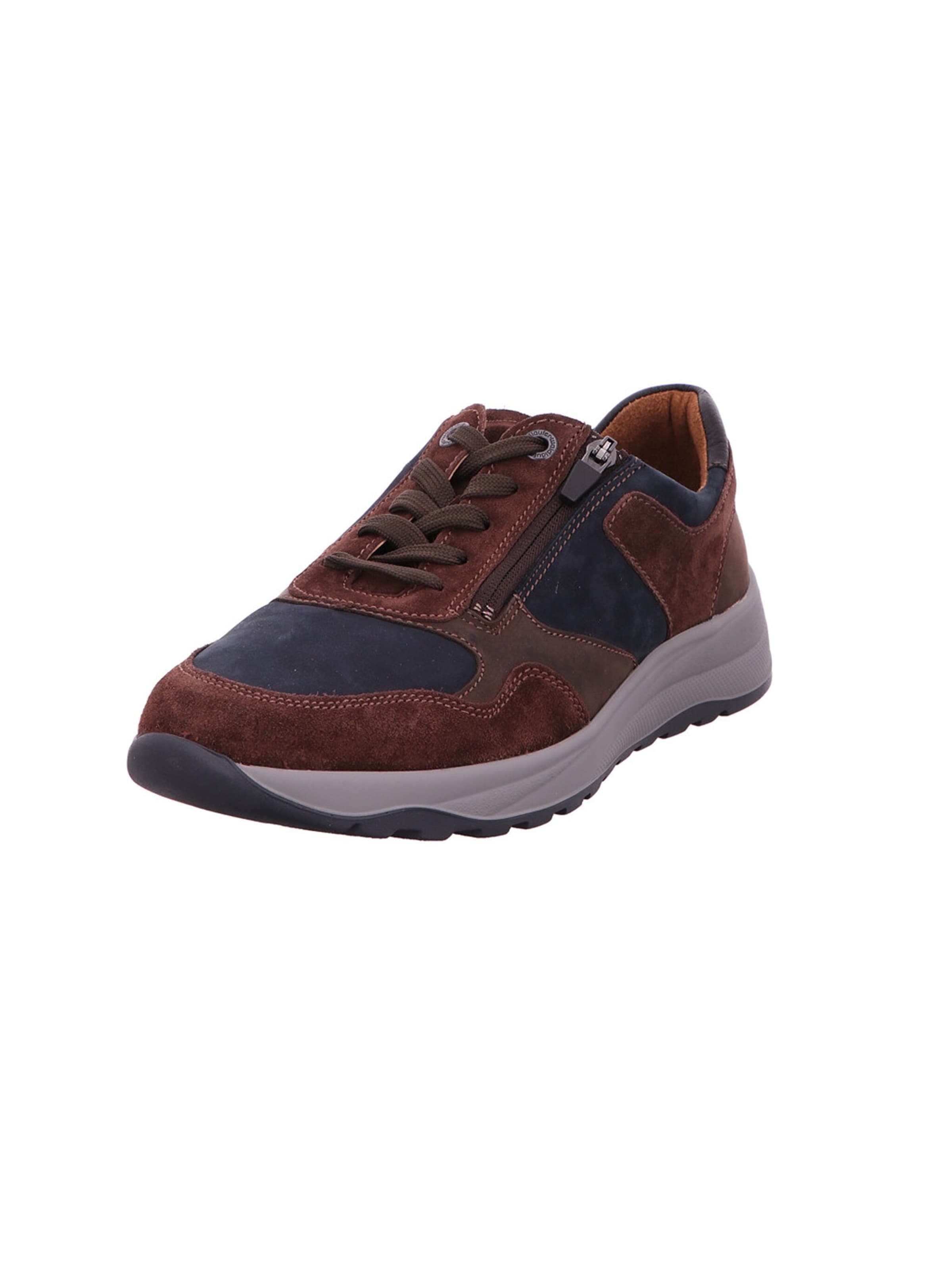 WALDLÄUFER Lace-Up Shoes 'K-John' in Brown: front
