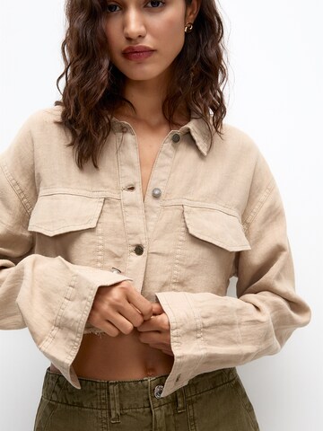 Pull&Bear Blouse in Beige