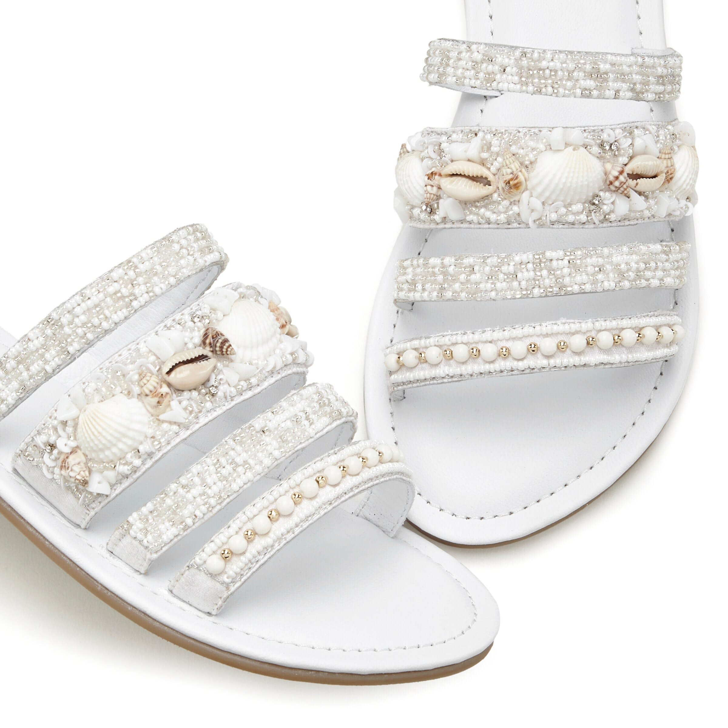 LASCANA Mules in White