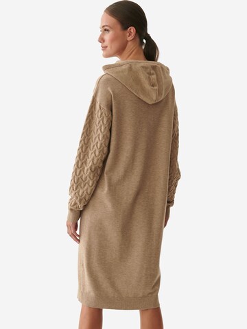 Robes en maille 'Pilonika' TATUUM en beige