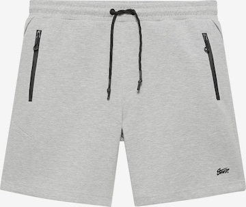Pull&BearHlače 'STWD' - siva boja: prednji dio