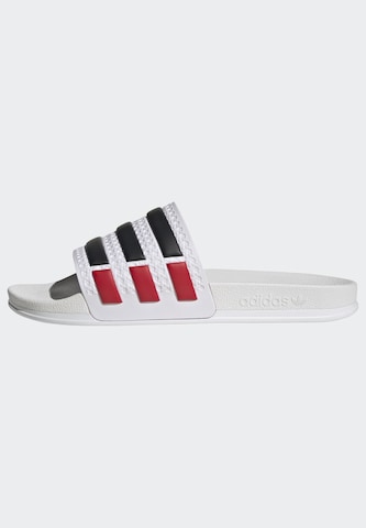 ADIDAS ORIGINALS Šľapky 'ADILETTE' - Biela
