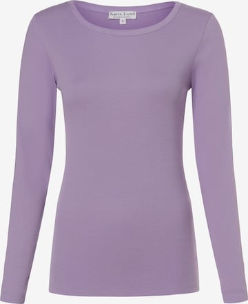 T-shirt Marie Lund en violet : devant