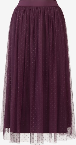 APART Skirt in Purple: front